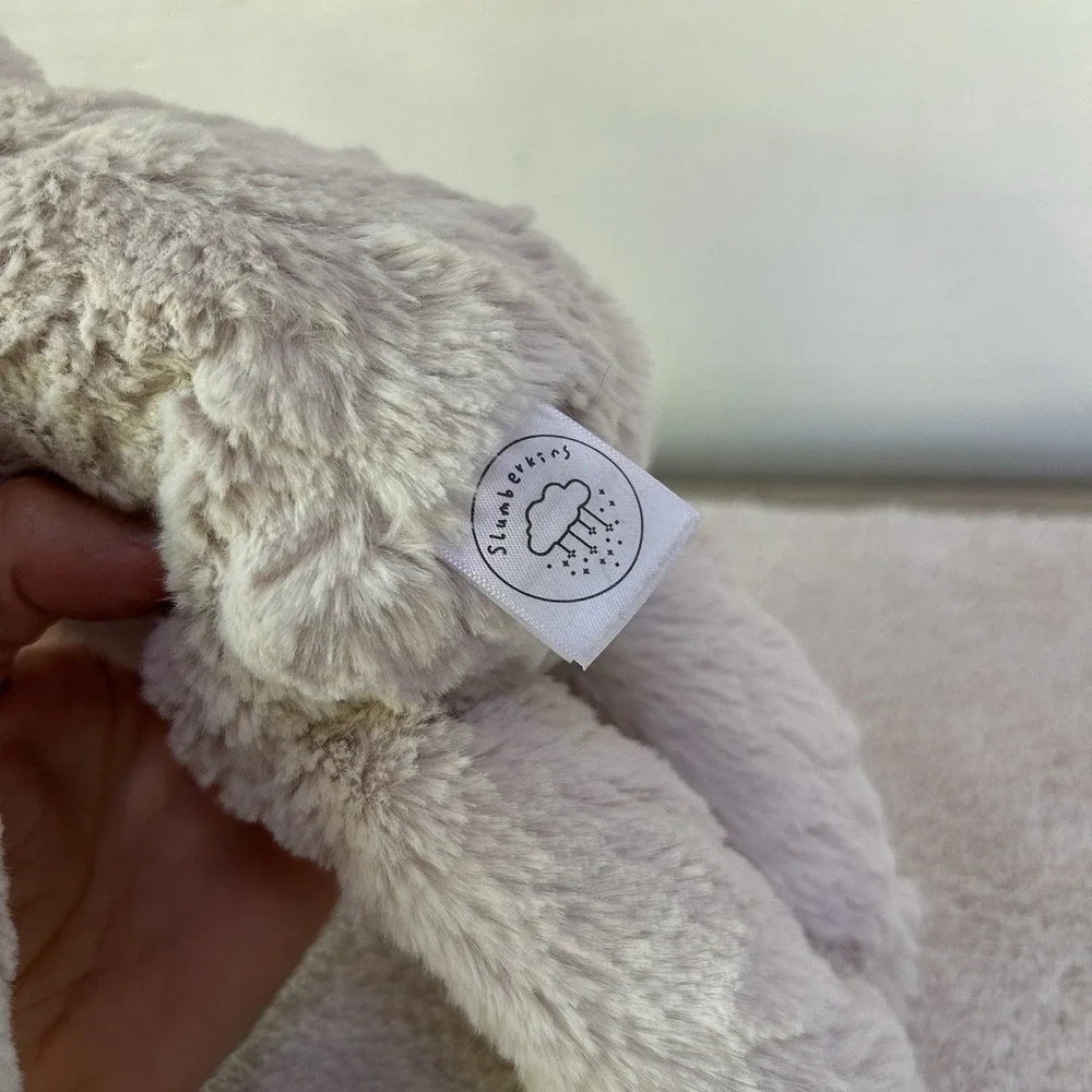 Slumberkins Sloth Plush Tan Beige 13